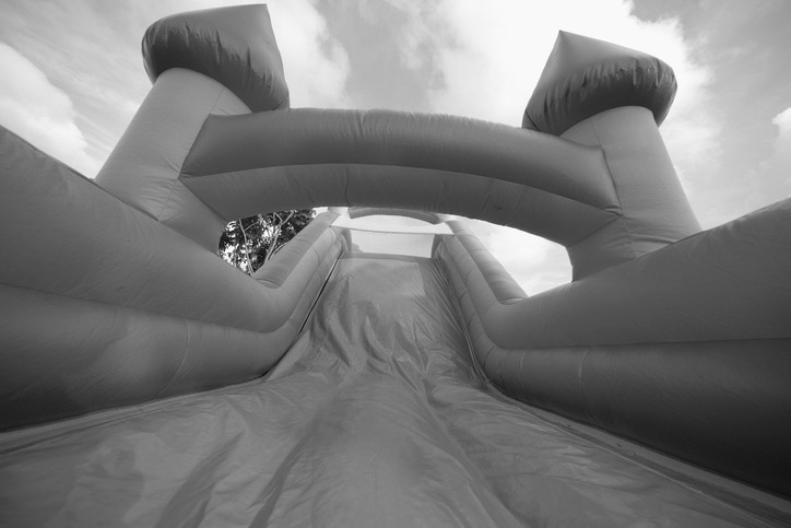 Bounce house rental business with Fullup